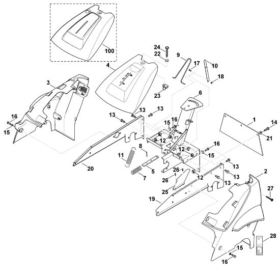 Bild von B - Rahmen MB 6 RH