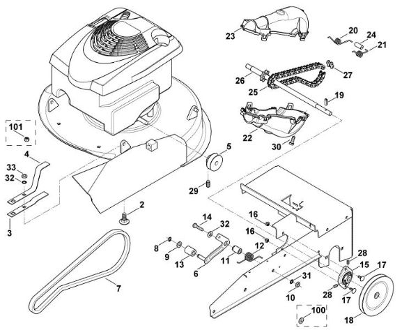 Bild von E - Antrieb MB 6 RH