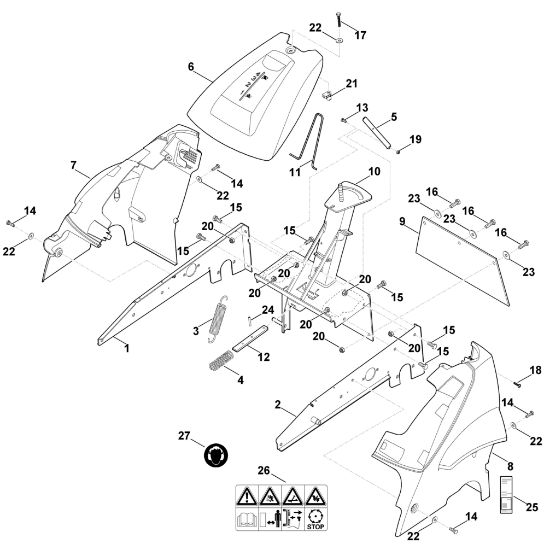 Bild von B - Rahmen MB 6.1 RH