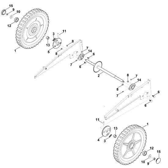 Bild von F - Räder hinten MB 6.1 RV