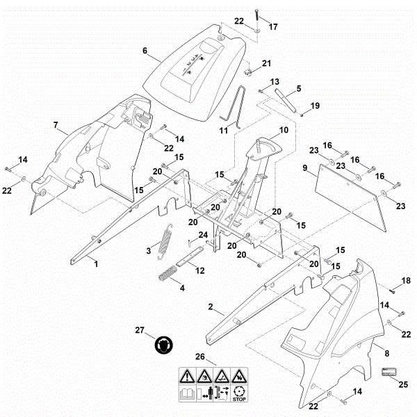 Bild von B - Rahmen MB 6.2 RH