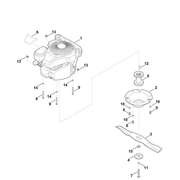 Bild von D - Motor, Messer MB 6.2 RH