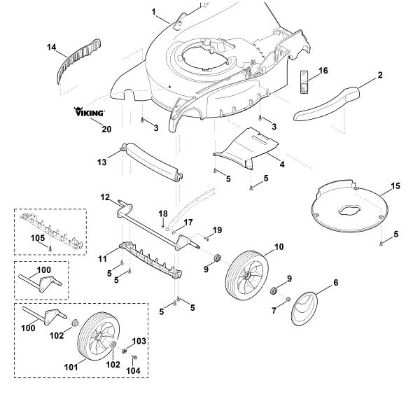 Bild von D - Gehäuse, Vorderachse MB 650.0 OS