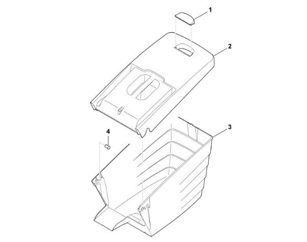 Bild von H - Grasfangkorb MB 650.0 OS