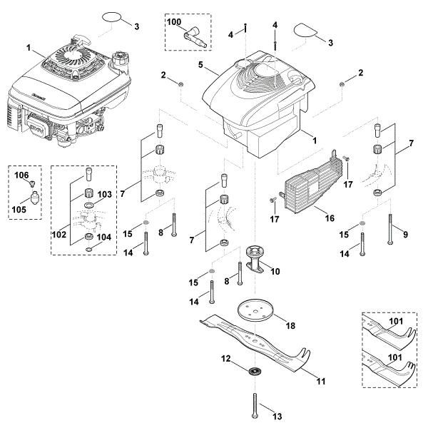 Bild von F - Motor, Messer MB 650.0 TK