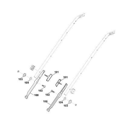 Bild von B1 - Lenker Unterteil MB 650.0 V