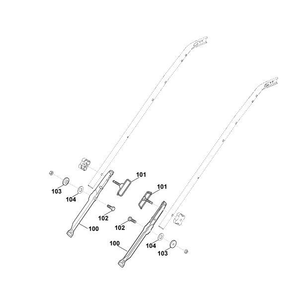 Bild von B1 - Lenker Unterteil MB 650.0 VE