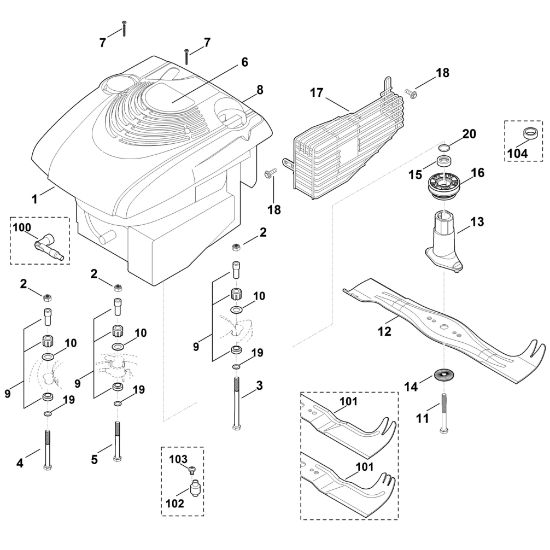 Bild von F - Motor, Messer MB 650.0 VQ