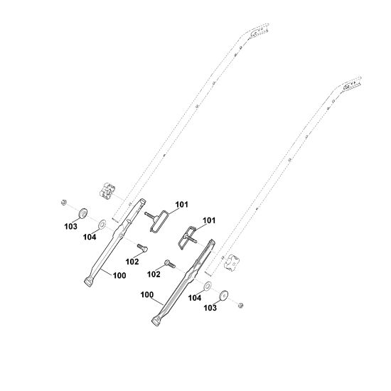 Bild von B1 - Lenker Unterteil MB 650.0 VS