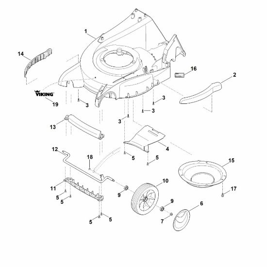 Bild von D - Gehäuse, Vorderachse MB 650.1 V
