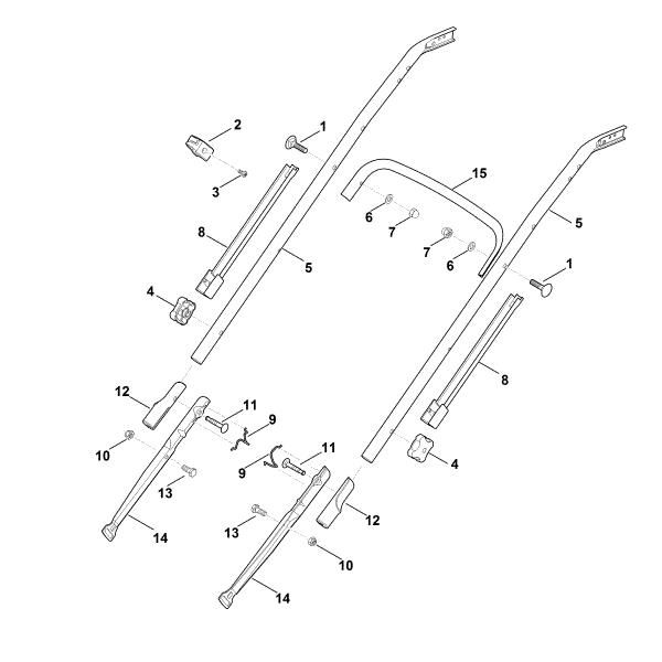 Bild von B - Lenker Unterteil MB 650.1 VM