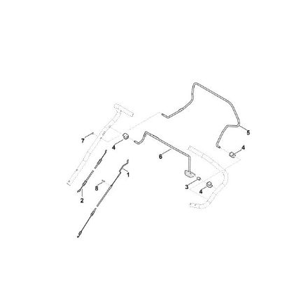 Bild von A - Lenker Oberteil MB 650.3 T