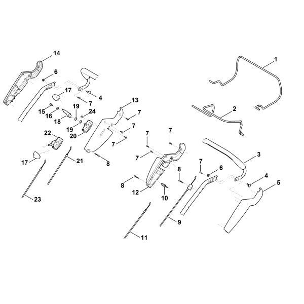 Bild von A - Lenker Oberteil MB 655.0 G