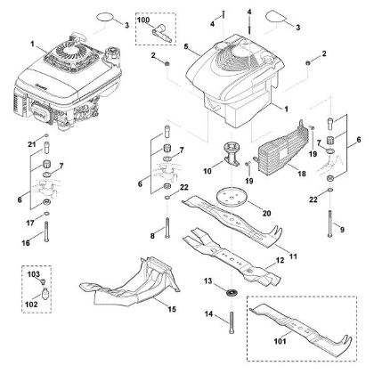 Bild von H - Motor, Messer MB 655.0 G