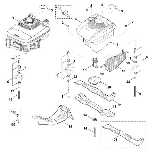 Bild von H - Motor, Messer MB 655.0 G