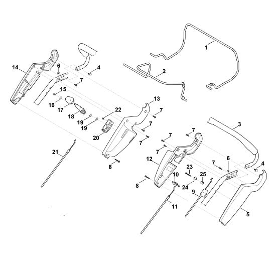 Bild von A - Lenker Oberteil MB 655.1 G
