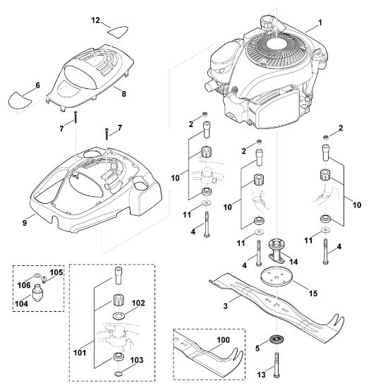 Bild von G - Motor, Messer MB 655.1 G