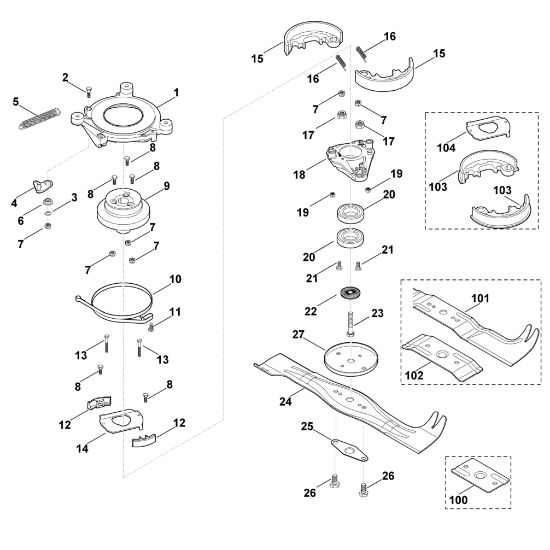 Bild von H - Messer, Messerkupplung MB 655.1 GS