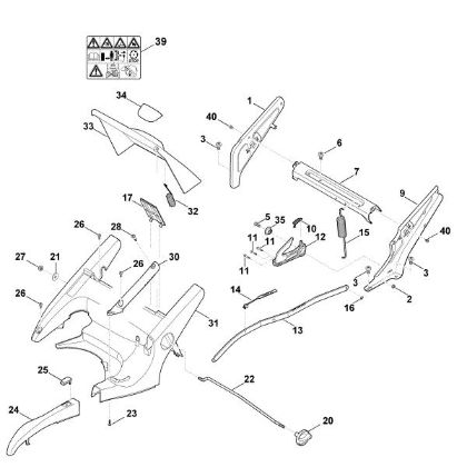 Bild von C - Rahmen, Höhenverstellung MB 655.1 RS