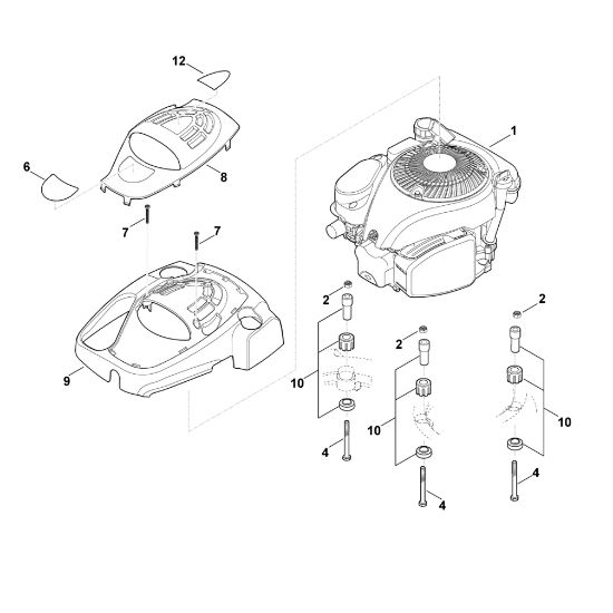 Bild von F - Motor MB 655.1 RS