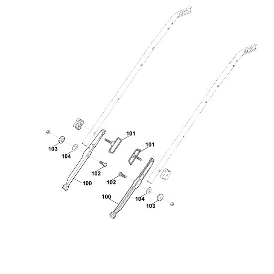 Bild von B1 - Lenker Unterteil MB 655.1 VM