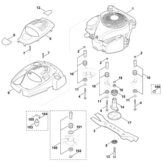 Bild von F - Motor, Messer MB 655.1 VM