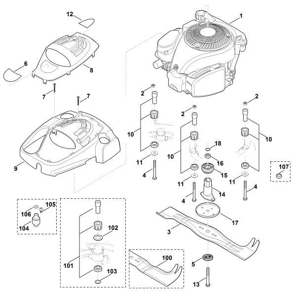 Bild von F - Motor, Messer MB 655.1 VR