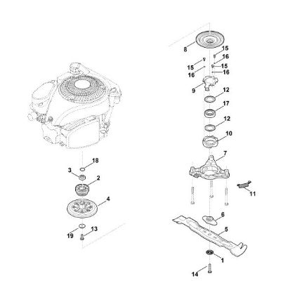 Bild von G - Messer, Messerkupplung MB 655.3 VS