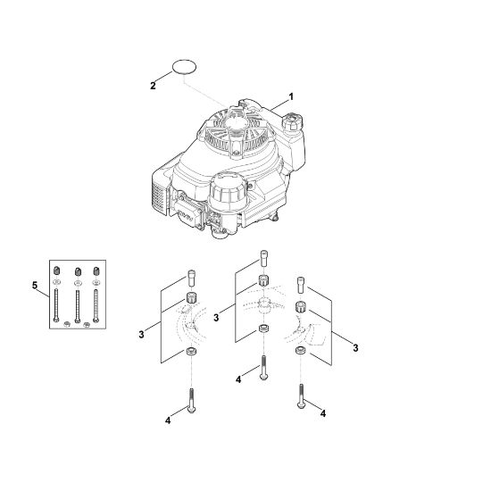 Bild von F - Motor MB 655.3 YS