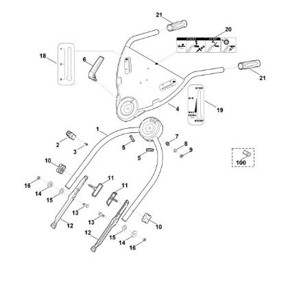Bild von B - Lenker Unterteil MB 750.1 GK