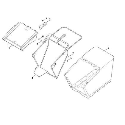 Bild von I - Grasfangkorb MB 750.1 GK