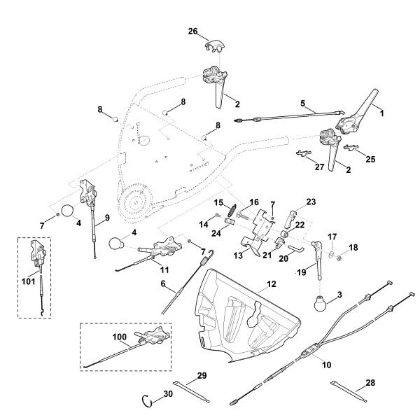 Bild von A - Lenker Oberteil MB 750.1 KS
