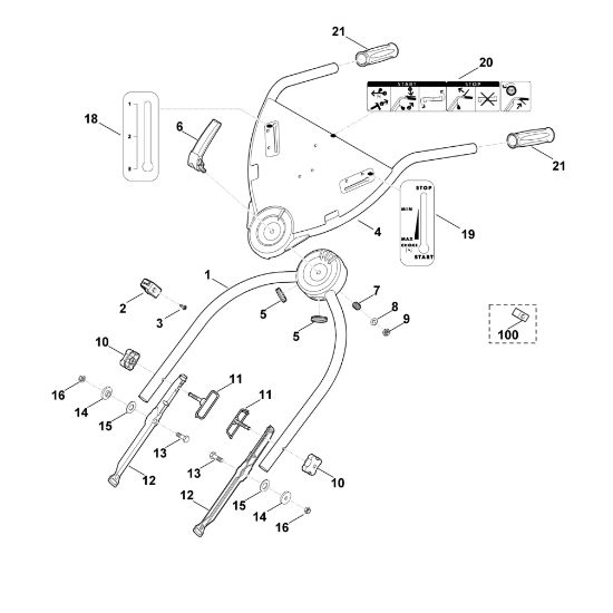 Bild von B - Lenker Unterteil MB 750.1 KS