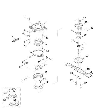 Bild von I - Messer, Messerkupplung MB 750.2 KS
