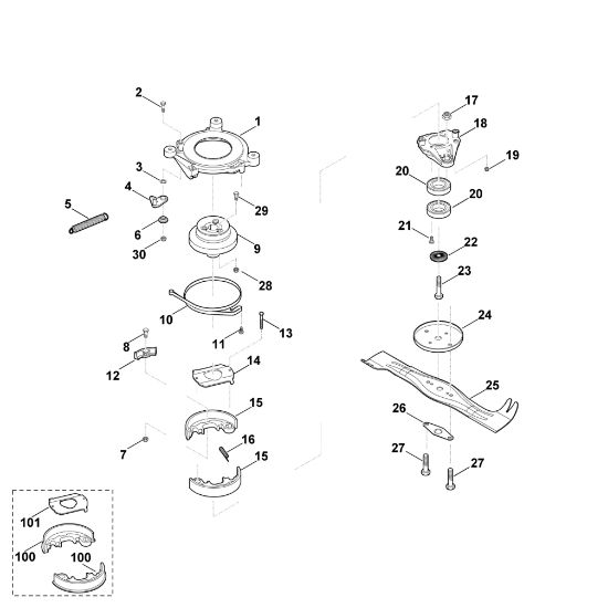 Bild von I - Messer, Messerkupplung MB 750.2 KS