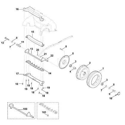 Bild von E - Vorderachse MB 755.0 KS