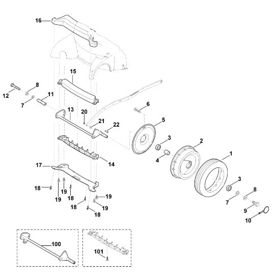 Bild von E - Vorderachse MB 755.0 KS