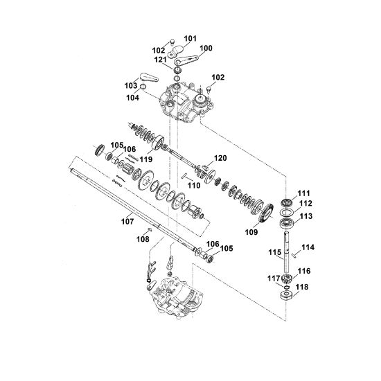 Bild von G - Getriebe MB 755.0 KS
