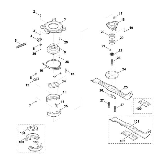 Bild von I - Messer, Messerkupplung MB 755.1 KS