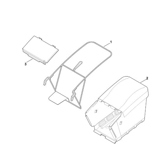 Bild von H - Grasfangkorb MB 756.0 GS