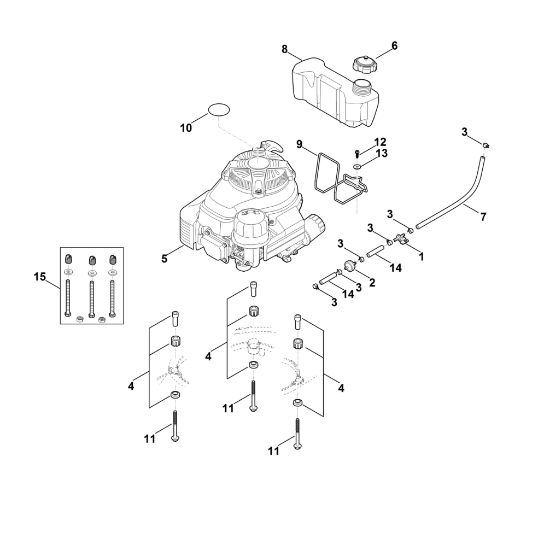 Bild von F - Motor, Tank MB 756.0 YC