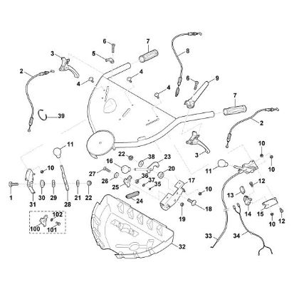 Bild von A - Bedienelemente MB 858.0