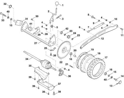 Bild von E - Hinterachse, Differential MB 858.0