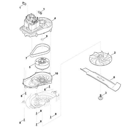 Bild von D - Motor, Messer ME 339.0