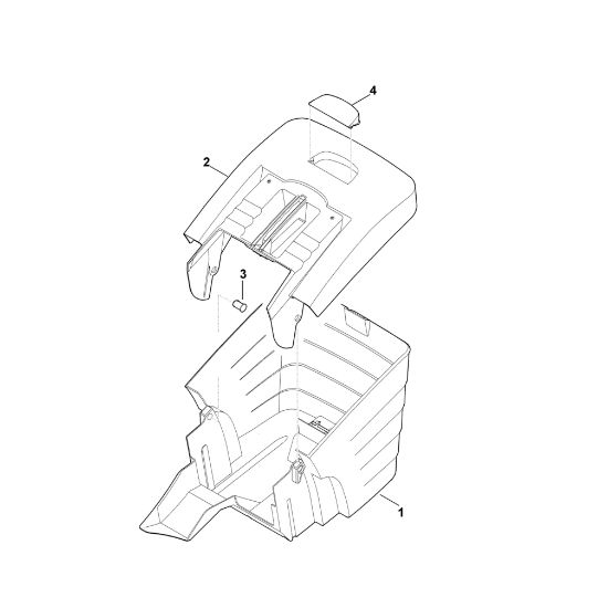 Bild von E - Grasfangkorb ME 339.0