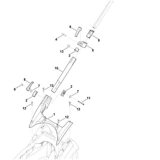 Bild von B - Lenker Unterteil ME 339.0 C