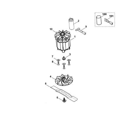 Bild von C - Motor, Messer ME 340