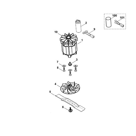 Bild von C - Motor, Messer ME 340