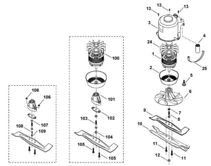 Bild von D - Motor, Messer ME 400 M