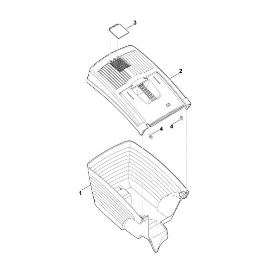 Bild von E - Grasfangkorb ME 443.0 C